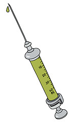 Image showing Old syringe