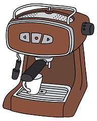 Image showing Electric espresso maker