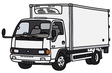 Image showing Small delivery truck