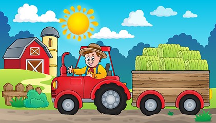 Image showing Tractor theme image 4