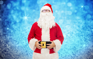 Image showing man in costume of santa claus