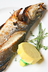 Image showing Roasted Fish