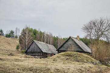 Image showing Old Wooden Houses 