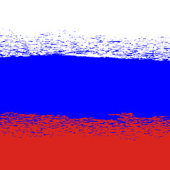 Image showing Flag of Russia. Grunge Russian Background