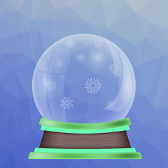 Image showing Empty Snow Globe