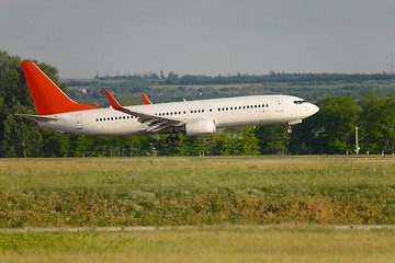 Image showing Plane landing