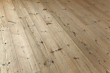 Image showing Wood deck