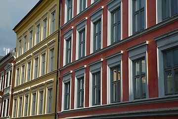 Image showing Townhouses in Oslo