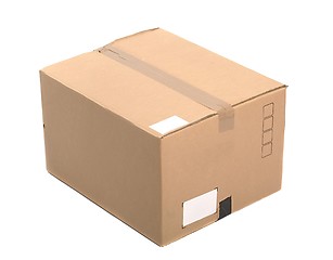 Image showing Unopened Cardboard Box