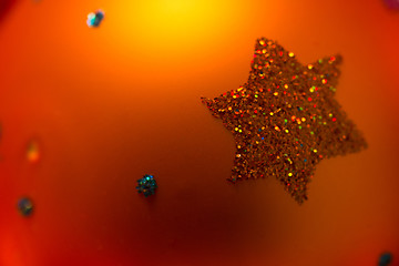 Image showing Close-up of Christmas Balls