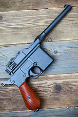 Image showing submachine gun Mauser
