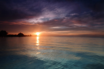 Image showing Tanjung Sepat in the morning light