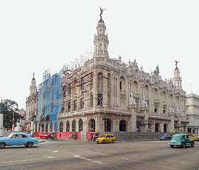 Image showing street scenery in Havana