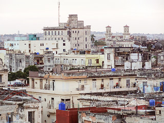 Image showing aerial view of Havana