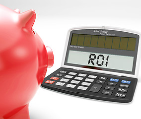 Image showing ROI Calculator Shows Investment Return And Profitability