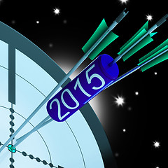 Image showing 2015 Accurate Dart Target Shows Successful Future