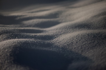 Image showing winter snow background