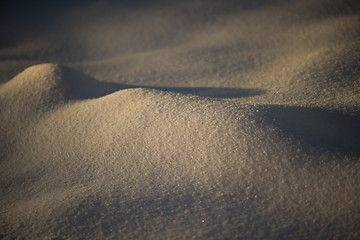 Image showing winter snow background