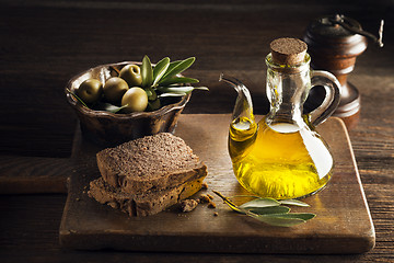 Image showing Olive oil