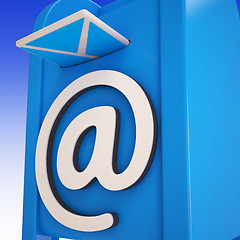 Image showing Email On Email box Showing Delivered Mails