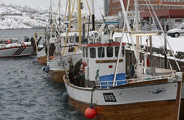 Image showing Norwegian fishing boat.