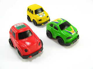 Image showing rally toycars