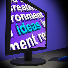 Image showing Ideas On Monitor Showing New Inventions s