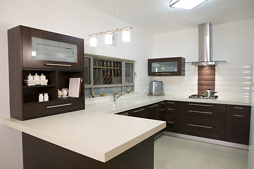 Image showing Kitchen luxury design