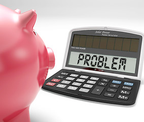 Image showing Problem Calculator Shows Strategy Solving Positive Answer