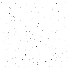 Image showing Grey Confetti Isolated