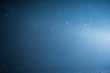 Image showing falling snow