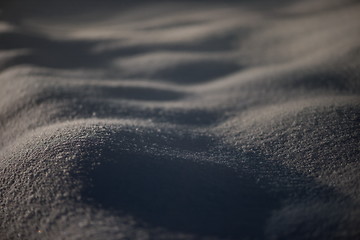 Image showing winter snow background