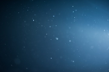 Image showing falling snow