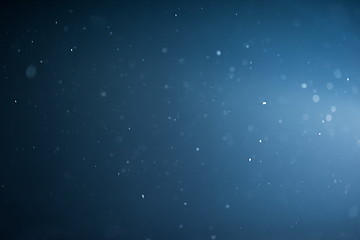 Image showing falling snow