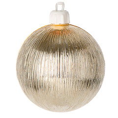 Image showing Christmas ball isolated