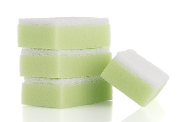 Image showing Kitchen sponges