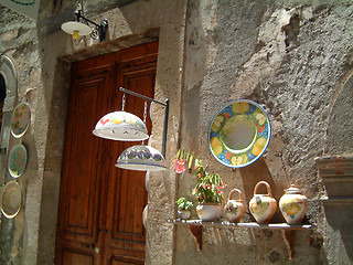 Image showing craft dispay tuscany