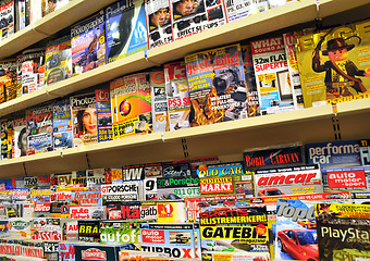 Image showing Magazines