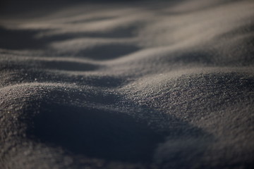 Image showing winter snow background