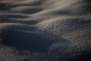 Image showing winter snow background