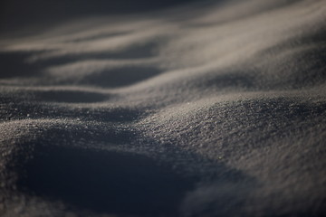 Image showing winter snow background