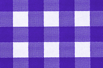 Image showing Purple Checkered Background