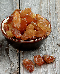 Image showing Big Golden Raisins