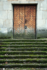 Image showing old door