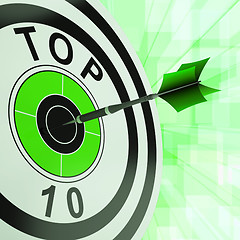 Image showing Top Ten Target Shows Successful Ranking Award