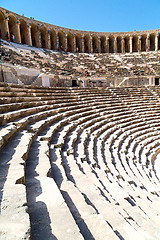 Image showing sky in turkey europe aspendos the old  