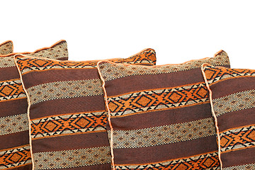 Image showing Brown pillows