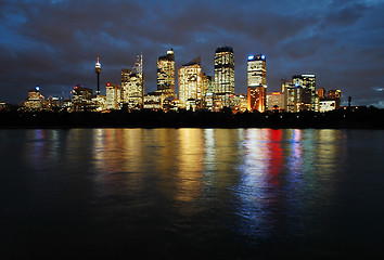 Image showing sydney at night