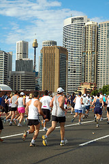 Image showing sydney marathon