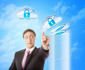 Image showing Stacking Cloud Objects In Secure Storage